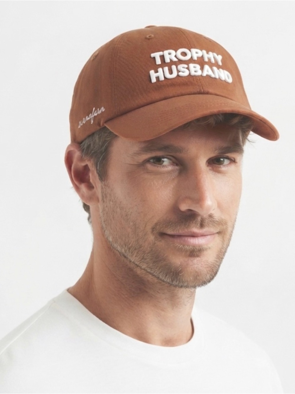 “Trophy Husband" Embroidered Baseball Cap